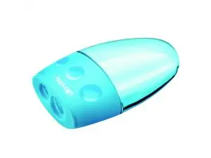 TAILLE-CRAYONS WONDAY BOBSY PLASTIQUE 2 USAGES RESERVE    COLORIS ASSORTIS