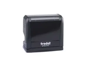 TAMPON A ENCRAGE TRODAT AUTOMATIQUE 4 LIGNES PLAQUE   47X18 MM