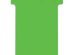 FICHE PLANNING NOBO INDICE 2 15X60X85X48.5MM COLORIS VERT ÉTUI 100 UNITÉS