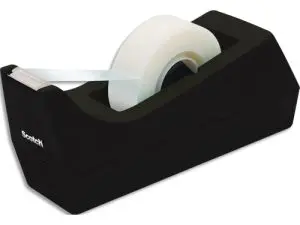 DÉVIDOIR SCOTCH BUREAU C38 PLASTIQUE RECYCLÉ RUBAN JUSQU'À 33M