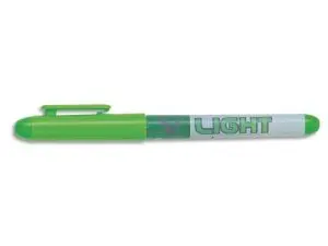SURLIGNEUR PILOT V LIGHT TRACÉ 1/3MM ENCRE LIQUIDE PIGMENTÉE FLUIDE NIVEAU D'ENCRE VISIBLE COLORIS VERT
