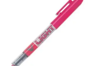 SURLIGNEUR PILOT V LIGHT TRACÉ 1/3MM ENCRE LIQUIDE PIGMENTÉE FLUIDE NIVEAU D'ENCRE VISIBLE COLORIS ROSE