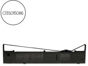 RUBAN MATRICIELLE EPSON C13S015086 COULEUR NOIR