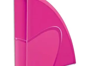 PORTE-REVUES CEP PRO POLYSTYRÈNE ANTICHOC ROBUSTE FORMAT 24X32CM 25.9X8X31CM COLORIS GLOSS ROSE
