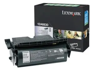 TONER LASER LEXMARK T520/T522 12A6830 COULEUR NOIR 7500P