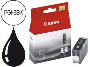 CARTOUCHE CANON JET D'ENCRE 0628 B001-PGI5BK COULEUR NOIR HAUTE CAPACITÉ