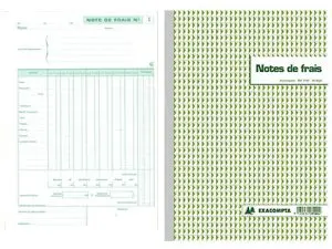 MANIFOLD AUTOCOPIANT EXACOMPTA NOTES DE FRAIS A4 210X297MM FOLIOTAGE 50 DUPLIS