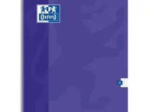 CAHIER PIQUÉ OXFORD COUVERTURE PELLICULÉE LAVABLE A4+ 24X32CM 48 PAGES 90G 5X5MM