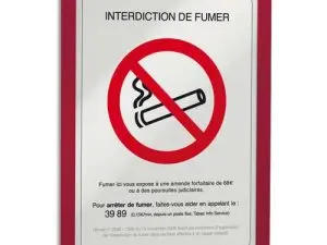 CADRE AFFICHAGE DURABLE DOS ADHÉSIF CONTOUR MAGNÉTIQUE FORMAT A4 REPOSITIONNABLE COLORIS ROUGE POCHETTE 2 UNITÉS