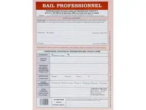 CONTRAT BAIL PROFESSIONNEL WEBER DIFFUSION 8 PAGES 1 ÉTAT LIEUX 1 CAUTION SOLIDAIRE