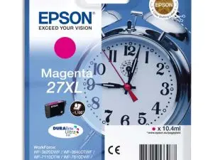 CARTOUCHE EPSON T2713 JET D'ENCRE C13T27134010 COULEUR MAGENTA HAUTE CAPACITÉ 1100P