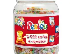 PERLE À REPASSER GRAINE CRÉATIVE 15 COLORIS ASSORTIS POT 10000 UNITÉS