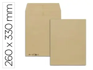 POCHETTE KRAFT GPV AUTOCOLLANTE ÉCONOMIQUE 24 260X330MM 90G BOÎTE 250 UNITÉS