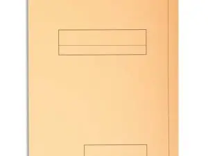 CHEMISE EXACOMPTA SUPER CARTE SEMI RIGIDE 240X320MM 210G IMPRIMÉE 2 RABATS COLORIS BULLE LOT 50 UNITÉS