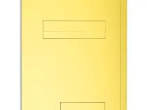 CHEMISE EXACOMPTA SUPER CARTE SEMI RIGIDE 240X320MM 210G IMPRIMÉE 2 RABATS COLORIS CANARI LOT 50 UNITÉS