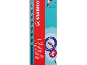 CRAYON GRAPHITE STABILO EASYGRAPH ERGONOMIQUE TRIANGULAIRE DIAMÈTRE 10MM LONGUEUR 175MM MINE HB 3.15MM DROITIER