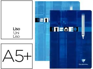 CAHIER CLAIREFONTAINE PIQUÉ DESSIN EXTRA BLANC COUVERTURE PELLICULÉE A5+ 17X22CM 32 PAGES 125G UNI