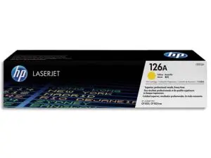TONER LASER HP N.126A CE312A 126A COLORIS JAUNE 1000P
