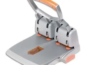 PERFORATEUR RAPID SUPRÈME HDC150 4 TROUS DIAMÈTRE 6MM CAPACITÉ PERFORATION 150F COLORIS ARGENT/ORANGE 320X170X360MM