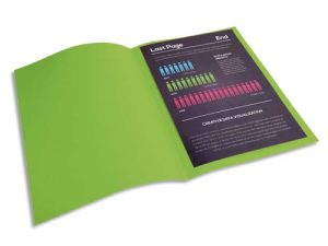 CHEMISE EXACOMPTA ROCK'S CARTE 210G A4 24X32CM COLORIS VERT EMPIRE PAQUET 100 UNITÉS