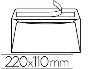 ENVELOPPE GPV GREEN ERAPURE RECYCLÉE DL 110X220MM 90G BANDE AUTO-ADHÉSIVE BOÎTE 500 UNITÉS