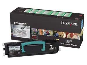TONER LASER LEXMARK E352H11E POUR E350/E352 COULEUR NOIR 9000P