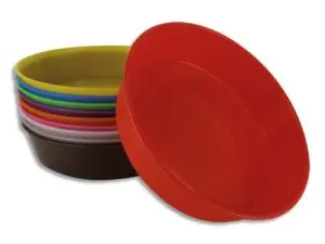 ASSIETTE O'COLOR TRI ET PEINTURE DIAMETRE 13CM COLORIS ASSORTIS LOT 10 UNITES