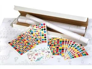 AFFICHE APLI LA FERME 700X1000MM KIT DE 4 UNITÉS + GOMMETTES 48 UNITÉS