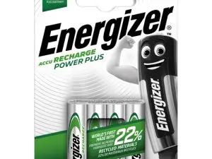 PILE ENERGIZER RECHARGEABLE POWER PLUS I.C.E. HR3 TAILLE AAA 700MAH BLISTER 4 UNITÉS