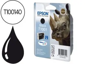 CARTOUCHE EPSON T1001 JET D'ENCRE C13T10014010 COULEUR NOIR 995P