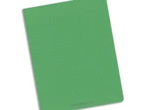 CAHIER CONQUERANT POPLYPROPYLENE INDECHIRABLE ET LAVABLE PAPIER VELIN EXTRA 24X32 CM 96 PAGES 5X5 PIQURE