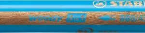 CRAYON MULTI TALENTS STABILO WOODY 3 IN 1 CYAN