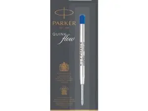RECHARGE PARKER STYLO-BILLE MÉTAL LARGEUR FINE COLORIS BLEU