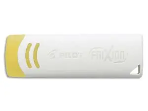 GOMME PILOT FRIXION ENCRE EFFAÇABLE COLORIS BLANC