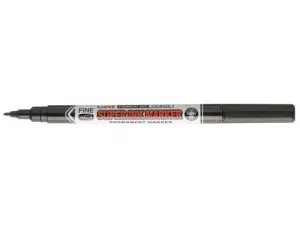 MARQUEUR PERMANENT UNIBALL SUPER INK MARKER POINTE FINE  COULEUR NOIR