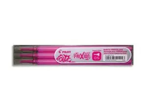 RECHARGE ROLLER PILOT FRIXION POINT POINTE AIGUILLE 0.3MM ENCRE EFFAÇABLE COLORIS ROSE SET DE 3 UNITÉS