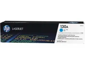 TONER LASER HP 130A CF350A POUR LASERJET M170/176/177 COULEUR CYAN 1300P