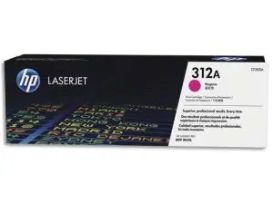TONER LASER HP 312A CF383A POUR LASERJET PRO MFP M476 COULEUR MAGENTA 2700P
