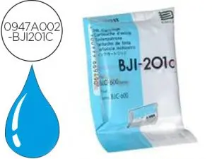 CARTOUCHE CANON JET D'ENCRE 0947 A002-BJI201C COULEUR CYAN 210P