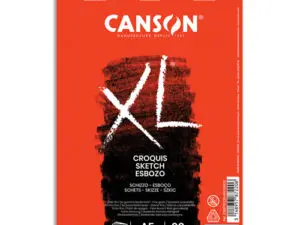 BLOC CROQUIS CANSON XL SPIRALE PETIT CÔTÉ MICRO-PERFORATIONS 90G A5 60F