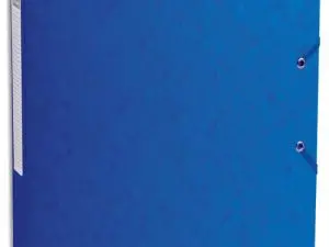 BOÎTE CLASSEMENT EXACOMPTA EXABOX CARTE LUSTRÉE 7/10E A4+ 25X33CM DOS 2,5CM COLORIS BLEU