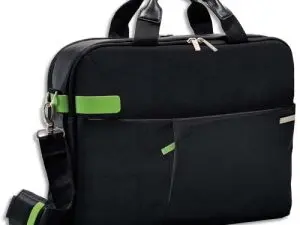 SACOCHE ORDINATEUR LEITZ SMART TRAVELLER ORDINATEUR PORTABLE 15.6" 410X310X130MM 2 COMPARTIMENTS POCHETTE ARRIÈRE NOIR