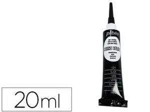CERNE RELIEF PÉBÉO PEINTURE VITRAIL COLORIS NOIR TUBE 20ML