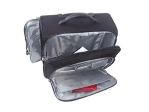 PILOT CASE ROLLER POUR ORDINATEUR 15.6" CAPACITÉ 25L DIMENSIONS 380X250X360MM COLORIS NOIR