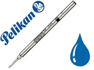 RECHARGE PELIKAN ROLLER ATX LARGEUR FINE COLORIS BLEU