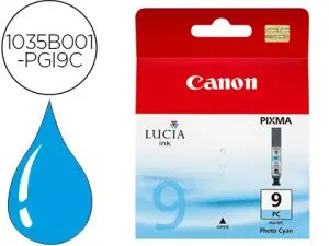 CARTOUCHE CANON JET D'ENCRE 1035 B001-PGI9C COULEUR CYAN 870P