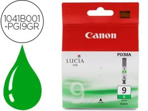 CARTOUCHE CANON JET D'ENCRE 1041 B001-PGI9GR COULEUR VERT 1600P