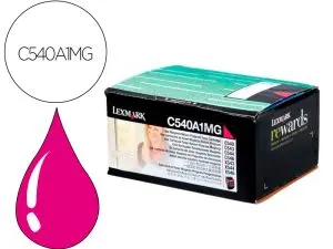 TONER LASER LEXMARK C540/C543/C544/X543/X544 C540A1MG COULEUR MAGENTA 1000P