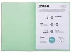 SOUS-CHEMISE EXACOMPTA SUPER 220X310MM 60G COLORIS VERT CLAIR PACK 250 UNITÉS