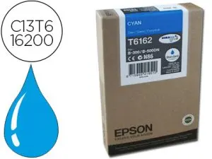 CARTOUCHE EPSON T6162 JET D'ENCRE C13T616200 COULEUR CYAN 3500P